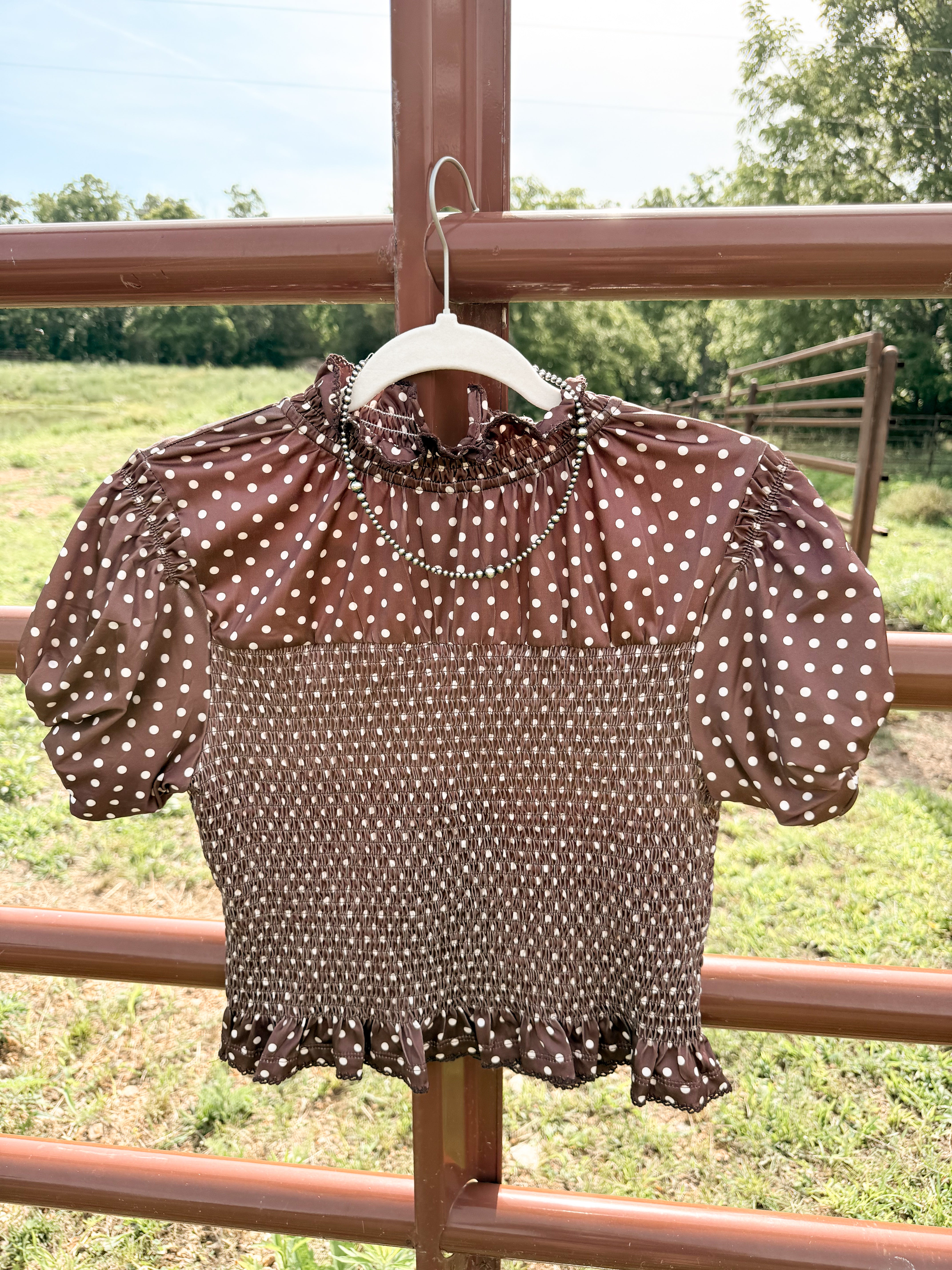 Polka Dot Top