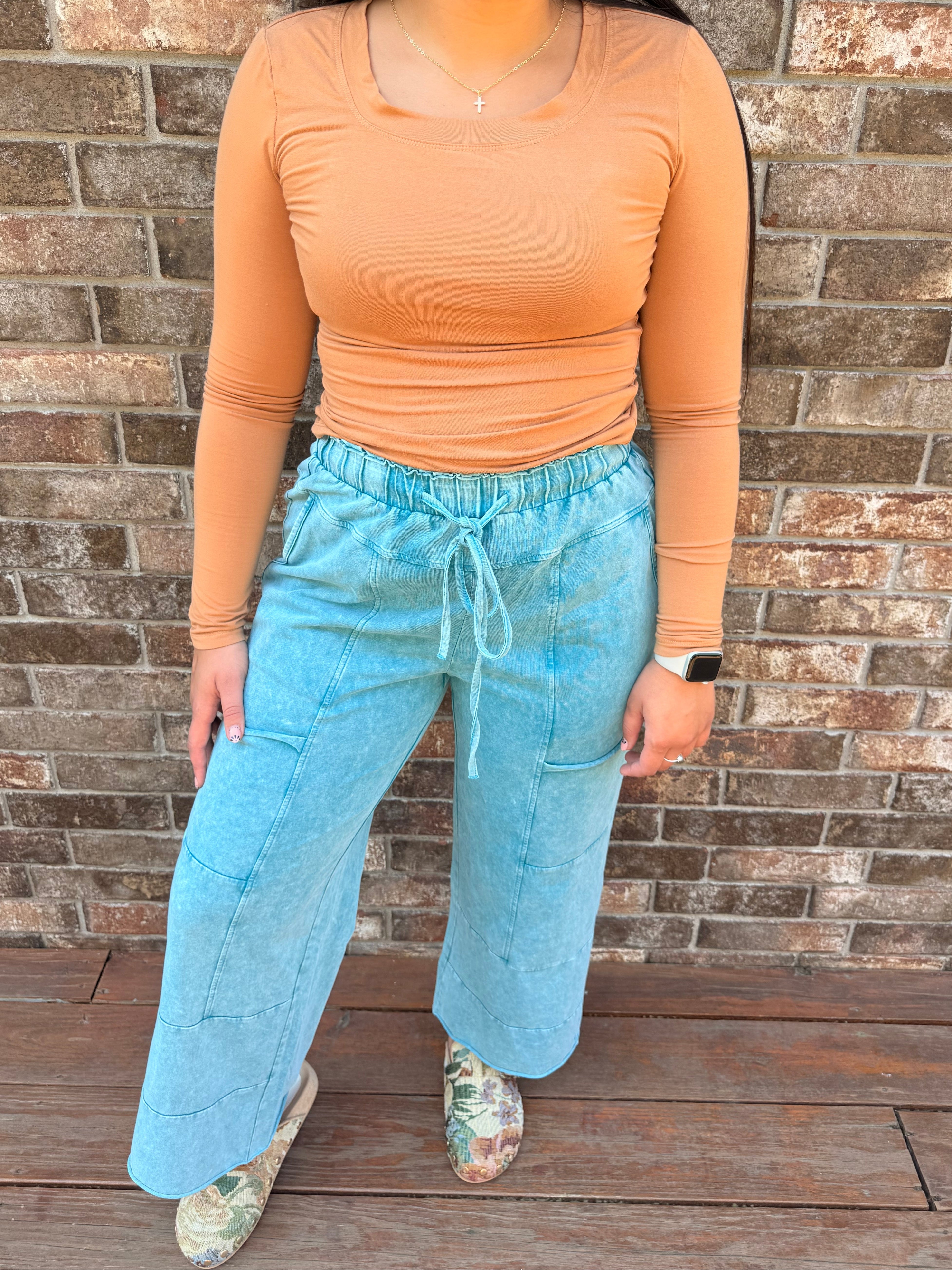 Mineral Wash Pants
