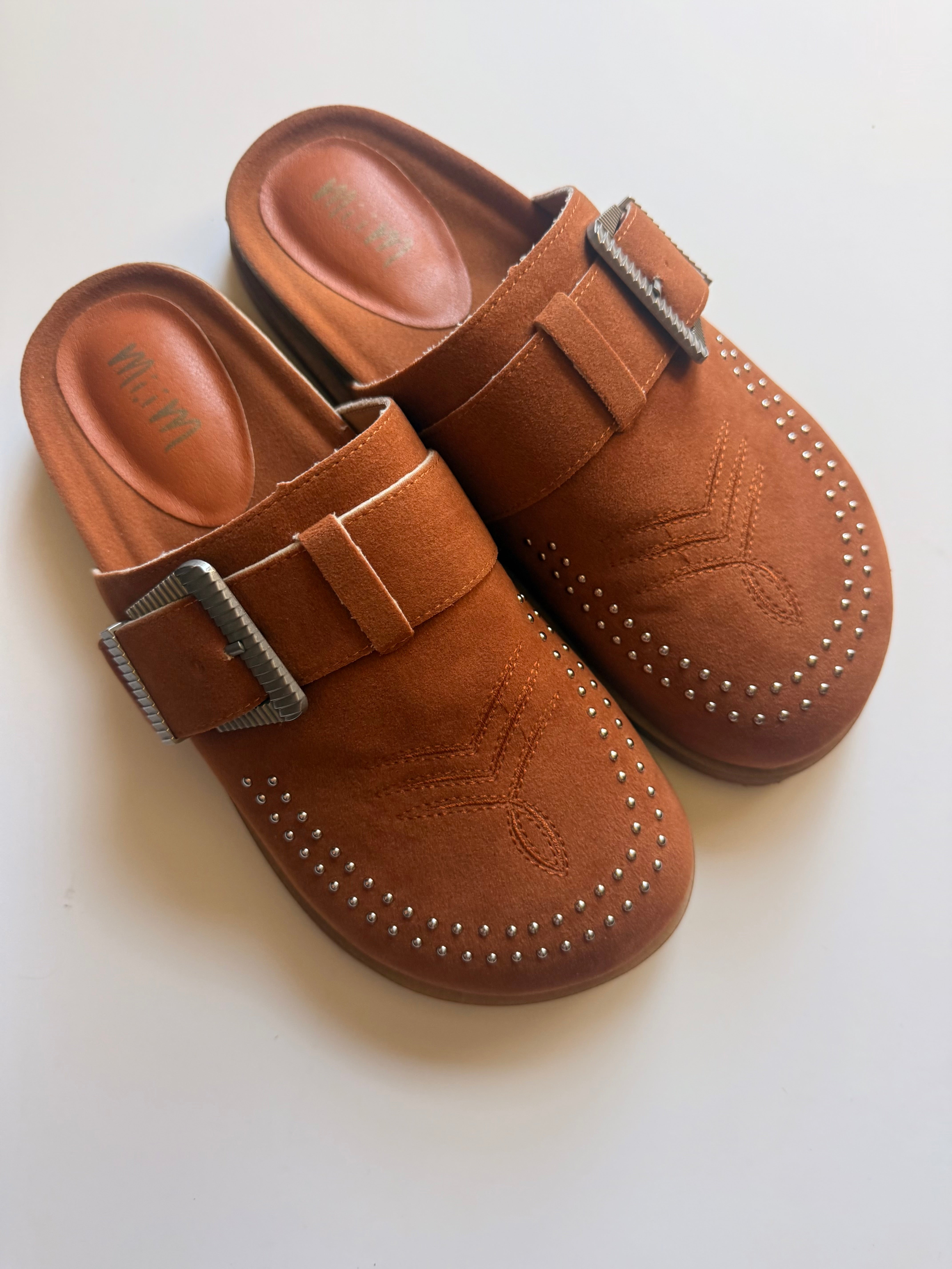 Camel Clog Mule
